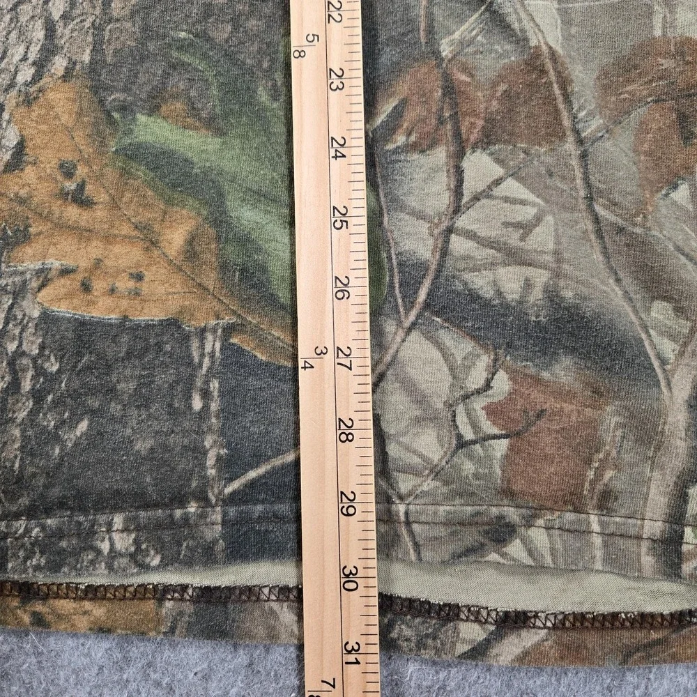 Whitewater‎ Outdoors Shirt Mens 2XL Camo Long Sleeve Realtree Hunting Tee Top